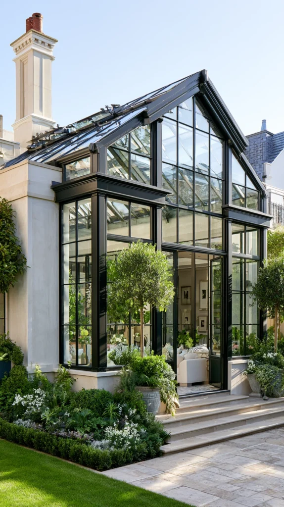 14 Attached Greenhouse Ideas That Connect to Your Home Beautifully 5 ed 4
