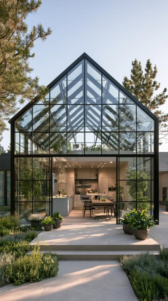 14 Attached Greenhouse Ideas That Connect to Your Home Beautifully 6 ed 5