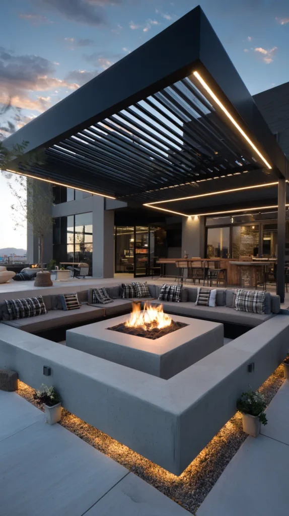 15 Backyard Fire Pit Ideas Perfect for Autumn Nights 11 fc 10