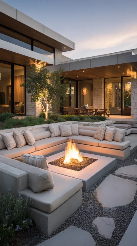 15 Backyard Fire Pit Ideas Perfect for Autumn Nights 13 fc 12