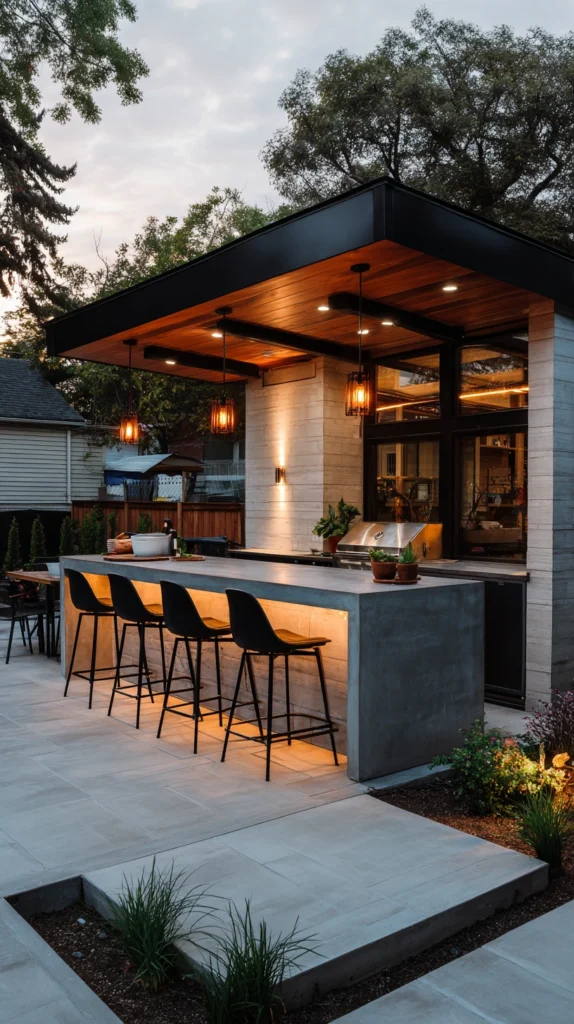 12 Backyard Grilling Area Ideas That Will Transform Your Outdoor Space 7 hb 6