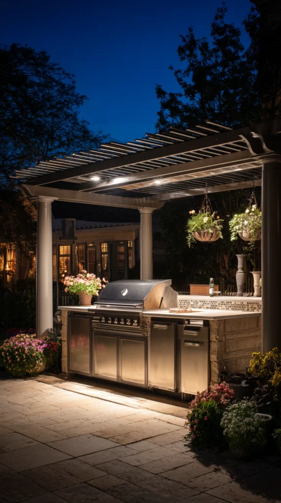 12 Backyard Grilling Area Ideas That Will Transform Your Outdoor Space 8 hb 7