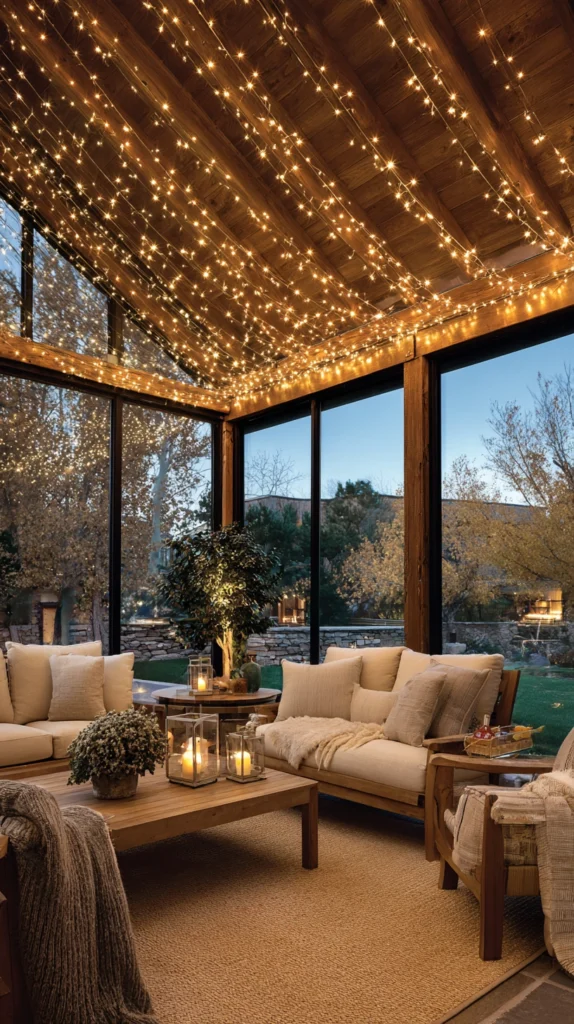 15 Cozy Sunroom Decor Ideas for the Fall Season 8 hg 7 2