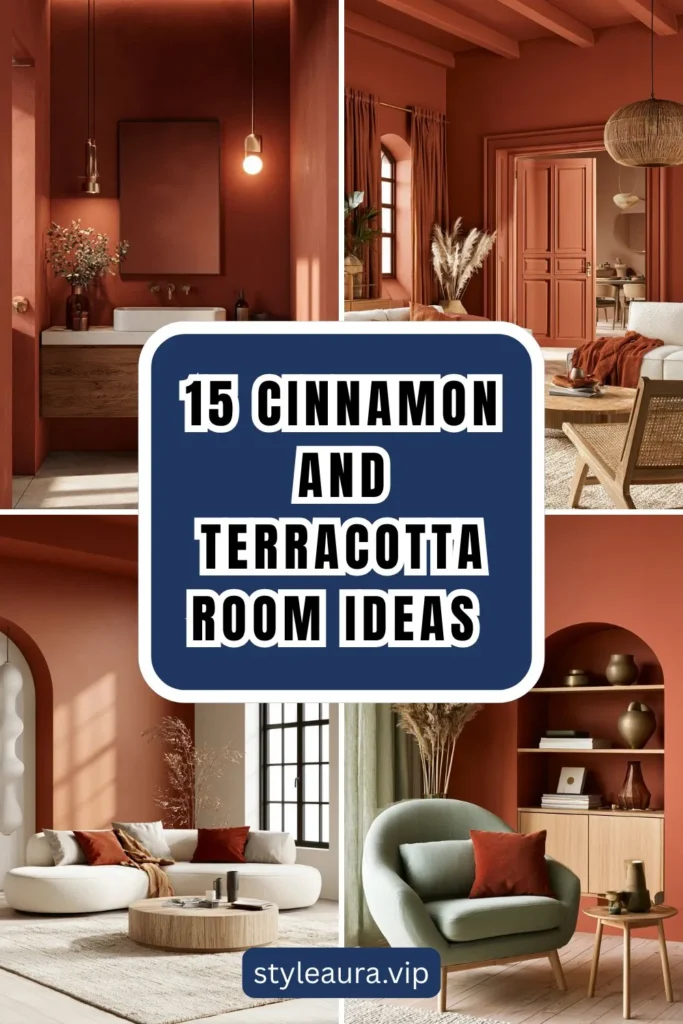 15 Cinnamon and Terracotta Room Ideas for Warm Interiors 1 style 37