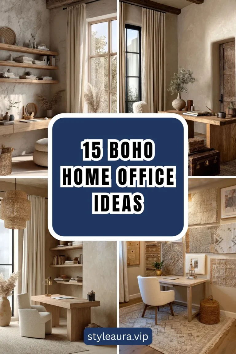 15 Boho Home Office Ideas for Free-Spirited Creatives 18 15 Boho Home Office Ideas for Free-Spirited Creatives