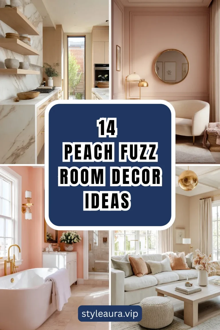 14 Peach Fuzz Room Decor Ideas for a Trendy Color Story 6 14 Peach Fuzz Room Decor Ideas for a Trendy Color Story