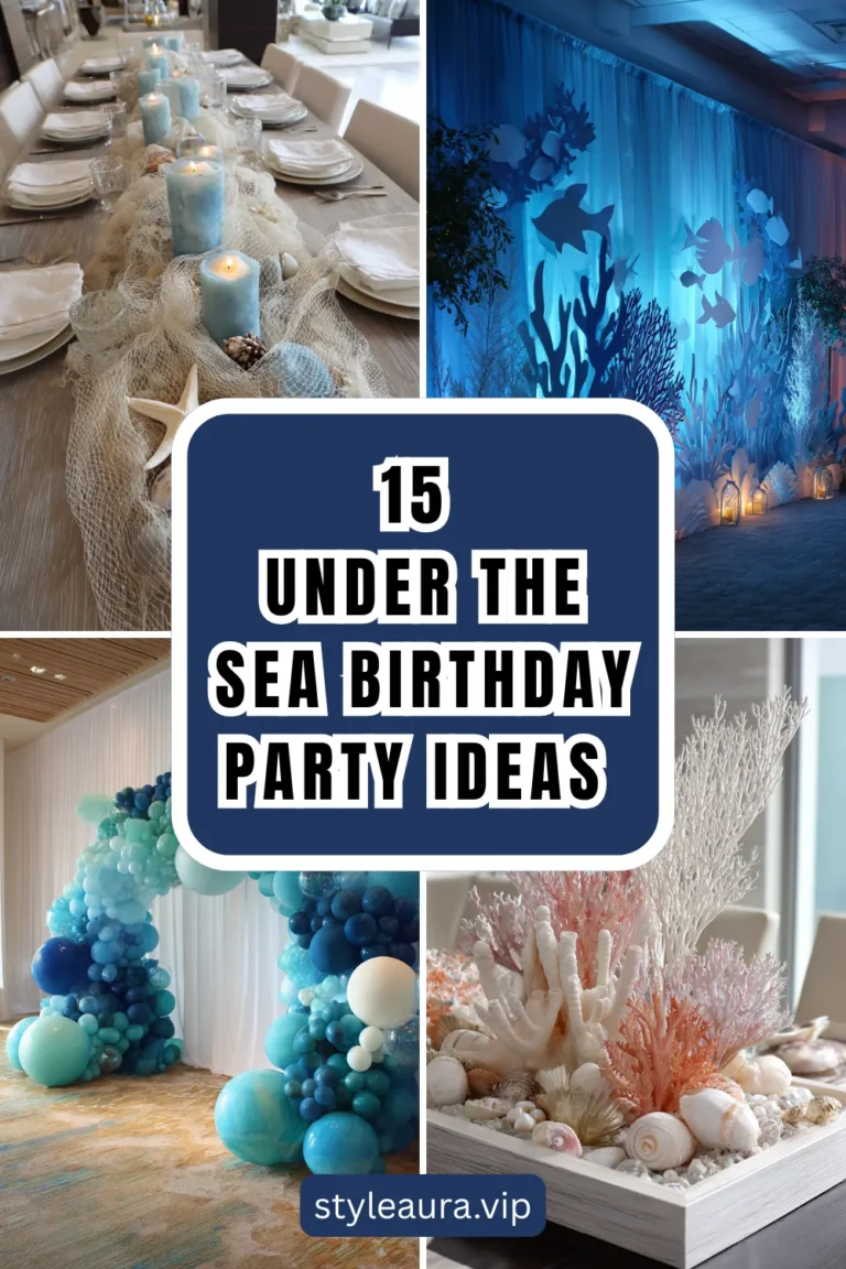 15 Under the Sea Birthday Party Ideas for Ocean Fans 17 15 Under the Sea Birthday Party Ideas for Ocean Fans