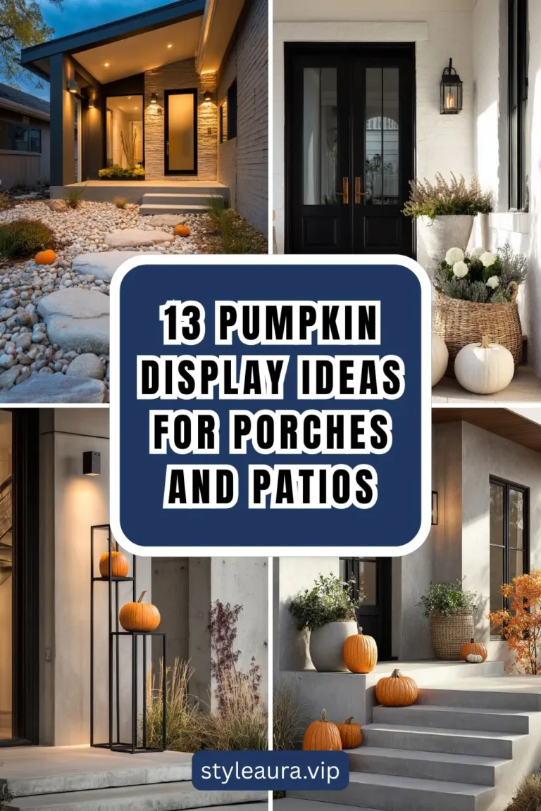 13 Pumpkin Display Ideas for Porches and Patios 19 13 Pumpkin Display Ideas for Porches and Patios