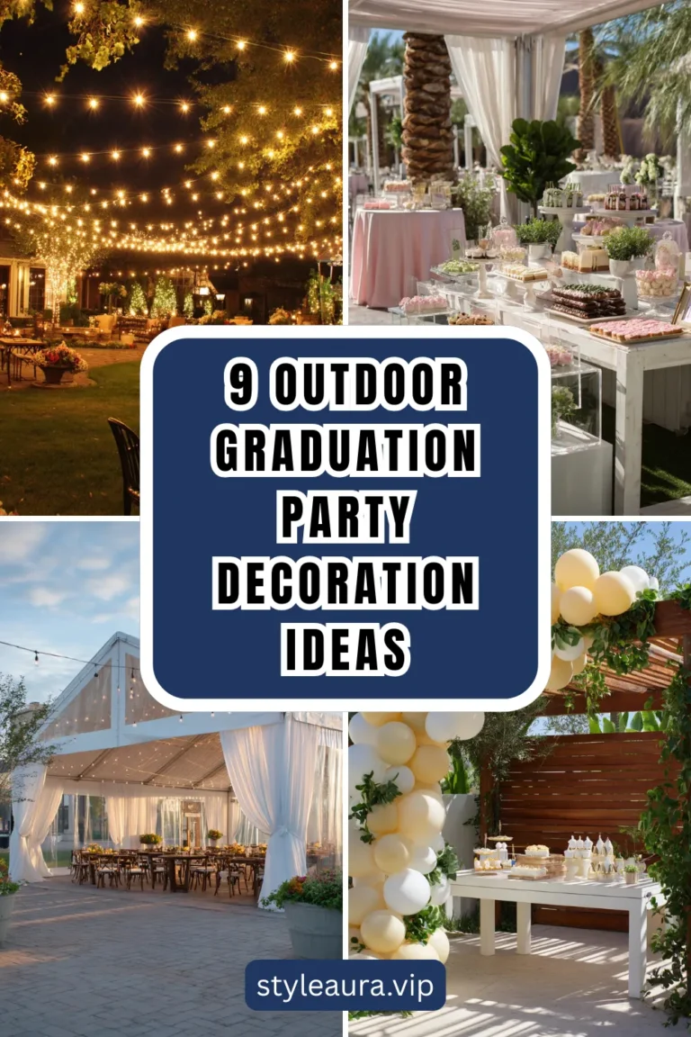 9 Outdoor Graduation Party Decoration Ideas That Impress 16 9 Outdoor Graduation Party Decoration Ideas That Impress