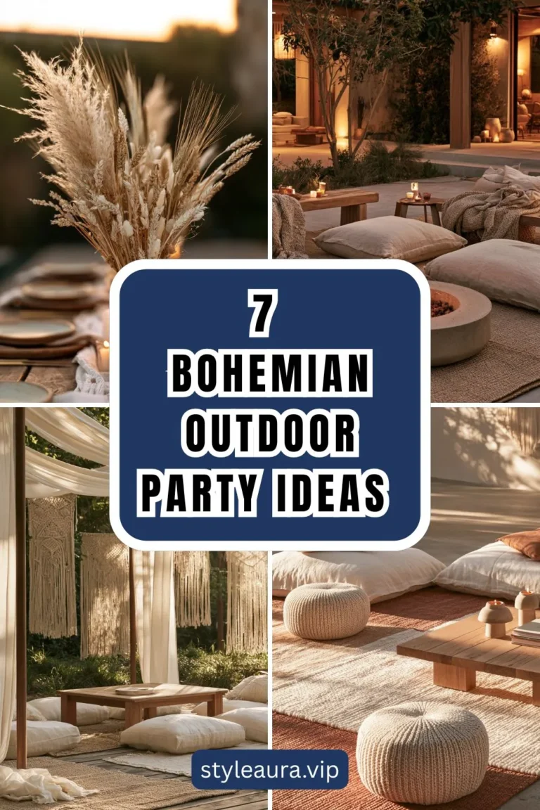 7 Bohemian Outdoor Party Ideas for a Relaxed Celebration 19 7 Bohemian Outdoor Party Ideas for a Relaxed Celebration