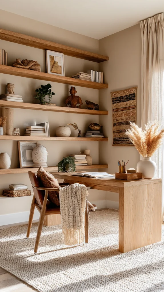15 Boho Home Office Ideas for Free-Spirited Creatives 11 ws 10 3