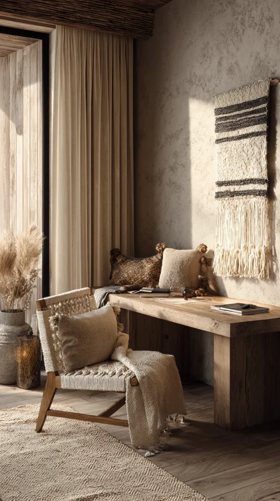 15 Boho Home Office Ideas for Free-Spirited Creatives 8 ws 7 3