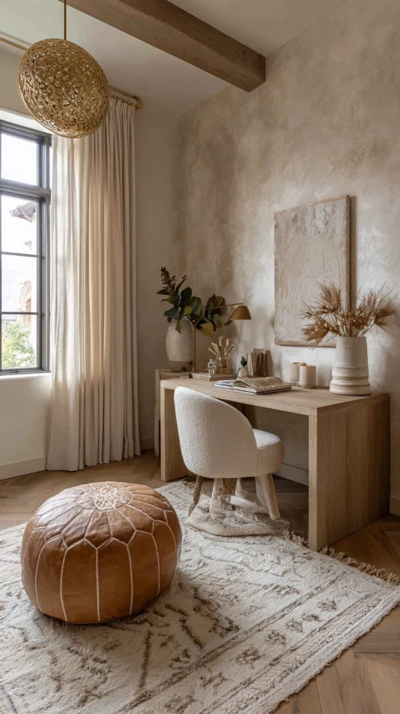 15 Boho Home Office Ideas for Free-Spirited Creatives 10 ws 9 3