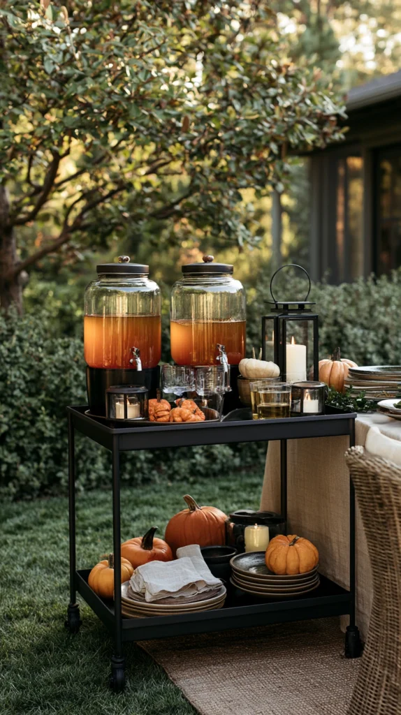 14 Outdoor Fall Tablescape Ideas for Backyard Dinners 13 cf 12