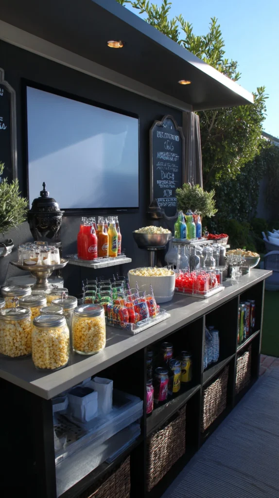 14 Genius Backyard Movie Party Ideas You Need to See 6 cv 5