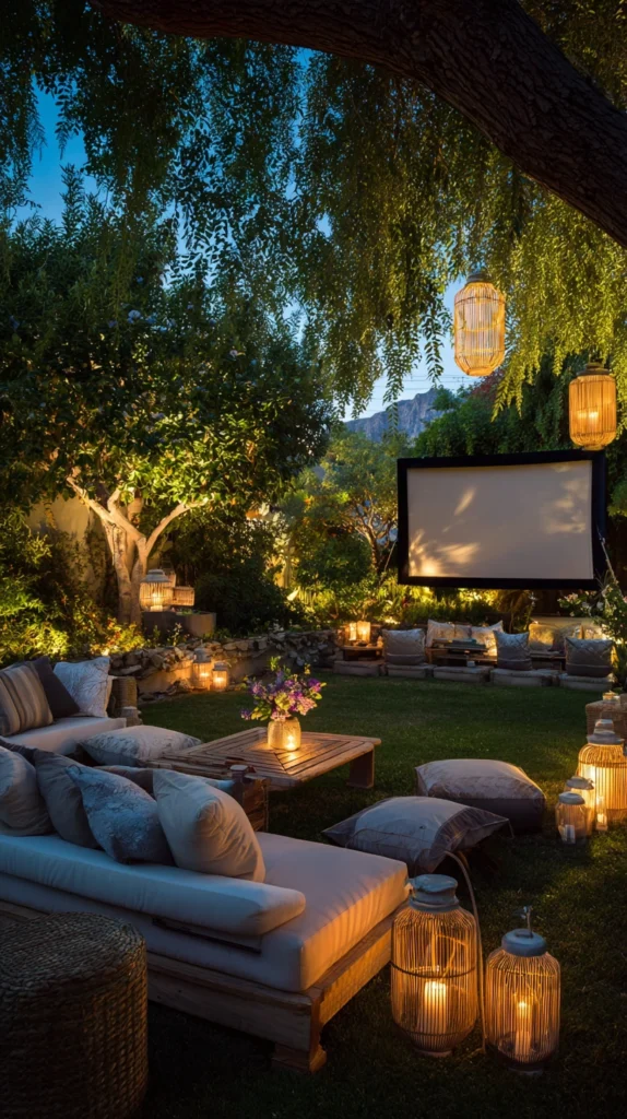 14 Genius Backyard Movie Party Ideas You Need to See 8 cv 7